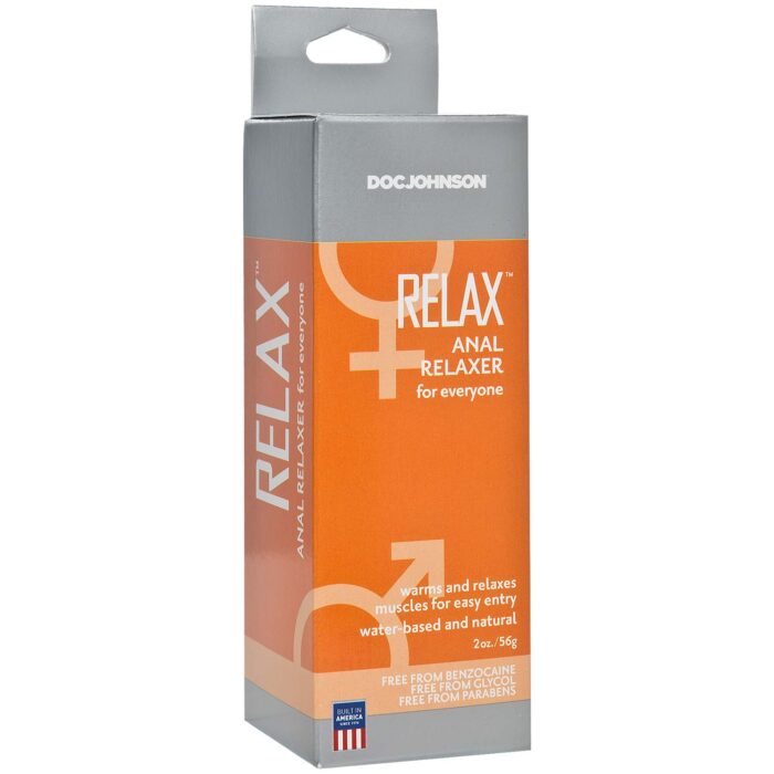 Relax - Anal Relaxer for Everyone - 2 Oz. - Boxed - Image 2