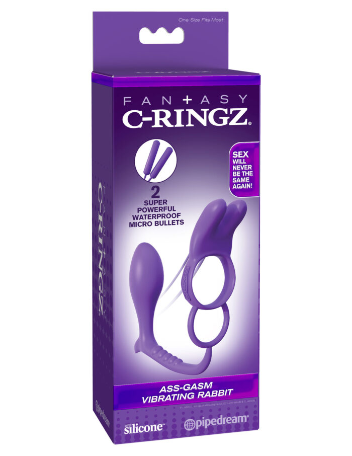 Fantasy C Ringz Ass Gasm Vibrating Rabbit - Image 7