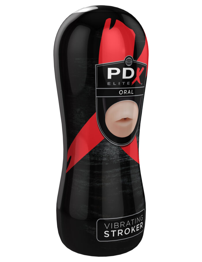 Pdx Elite Vibrating Stroker Oral - Image 2