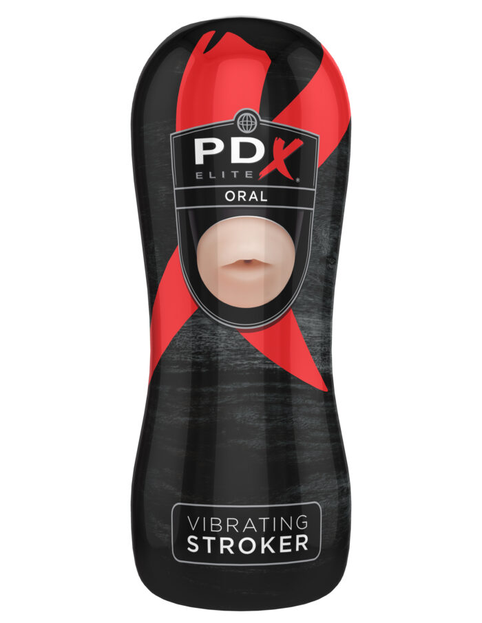 Pdx Elite Vibrating Stroker Oral - Image 4