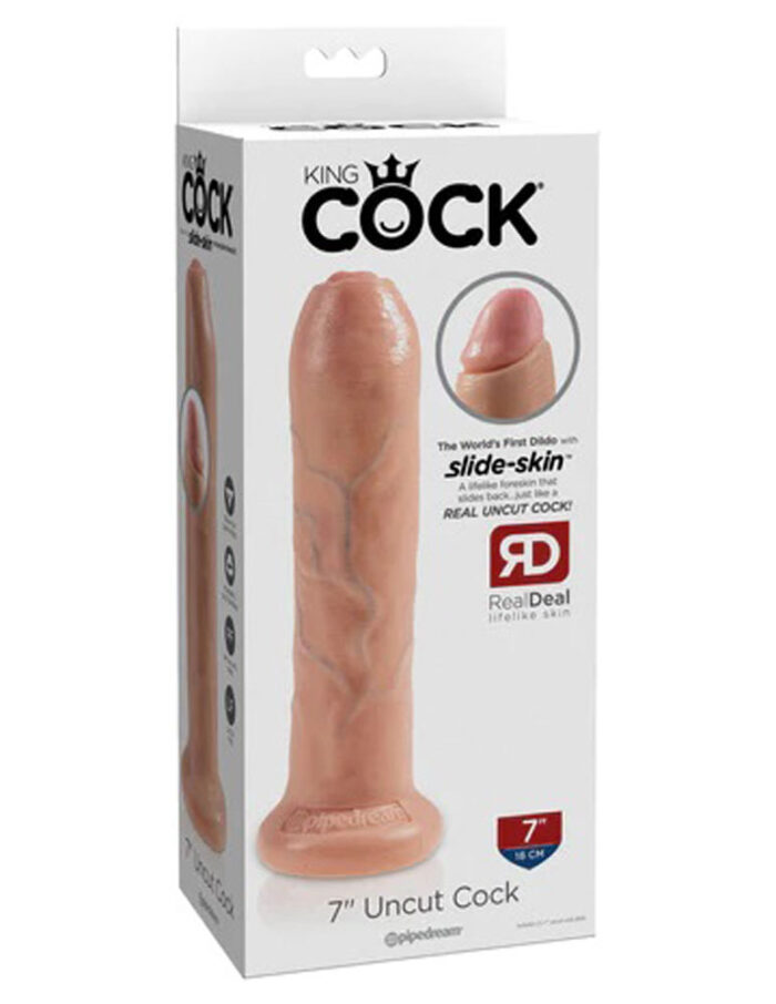 King Cock 7 Inch Uncut - Flesh - Image 5